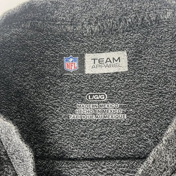Carolina Panthers NFL team apparel t-shirt Size L Grey - Picture 4 of 5